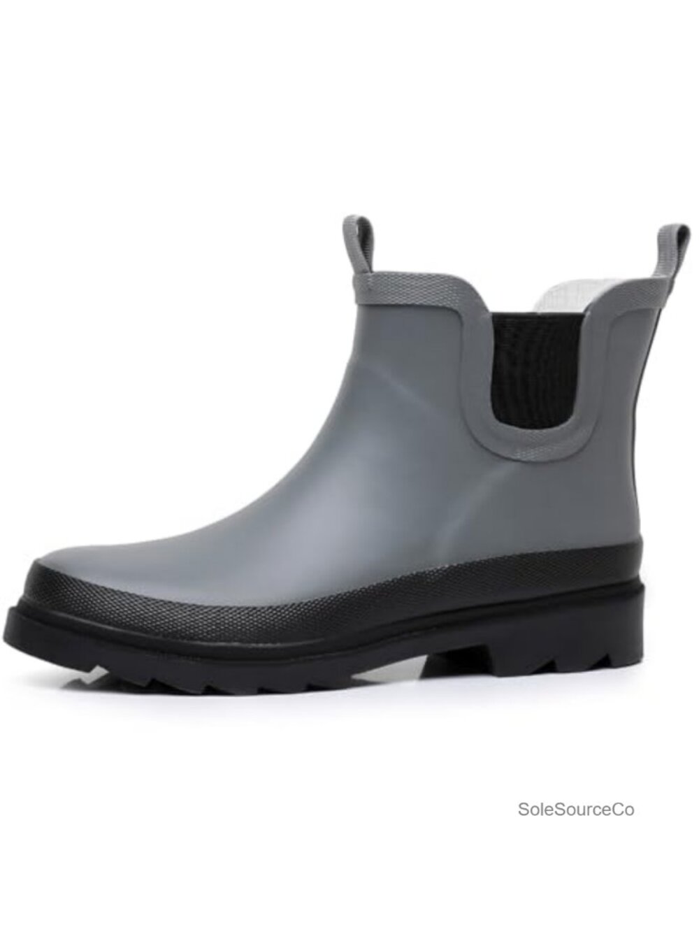 Women's Waterproof Chelsea Rain Boots Ankle Rubber Garden Shoes